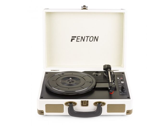 Fenton RP115G Maleta reproductor giradiscos con BT Creme 102112 - 8
