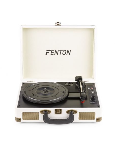 Fenton RP115G Maleta reproductor giradiscos con BT Creme 102112 - 8