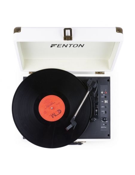 Fenton RP115G Maleta reproductor giradiscos con BT Creme 102112 - 10