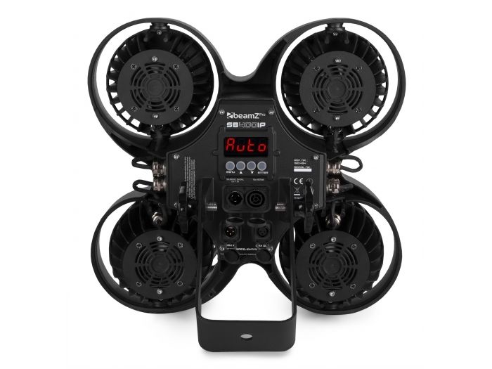 Beamz Professional SB400IP Cegadora de escenario IP65 4x 100W COB