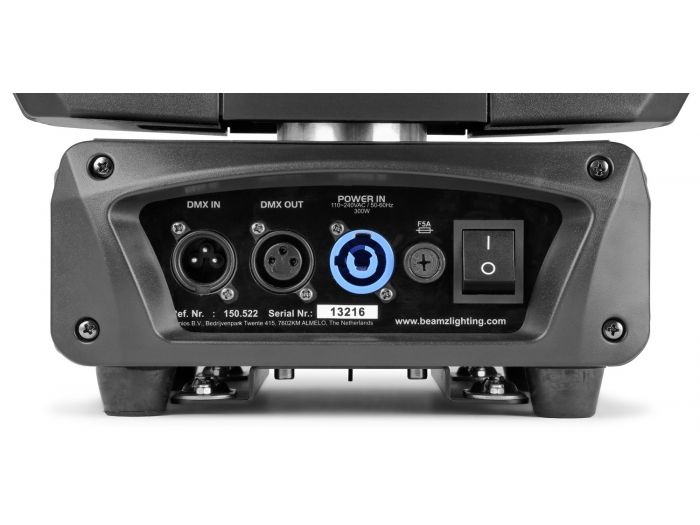 beamZ Pro MHL1915 Cabeza Movil LED Zoom 2pcs en Flightcase 150522 - 3