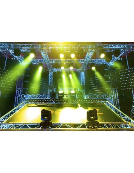 beamZ Pro MHL1915 Cabeza Movil LED Zoom 2pcs en Flightcase 150522 - 7
