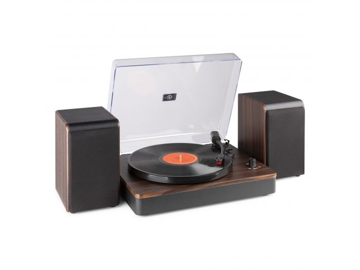 Audizio RP330D Giradiscos HQ Madera oscura con altavoces 102179 - 1