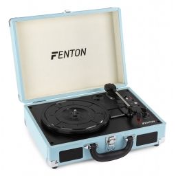 Fenton RP115B Maleta reproductor giradiscos con BT  2