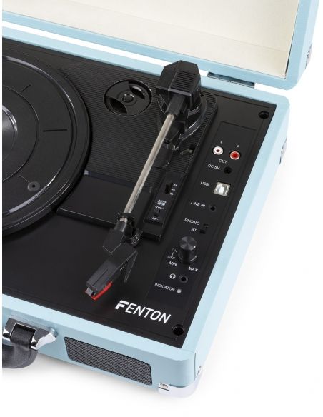 Fenton RP115B Maleta reproductor giradiscos con BT 