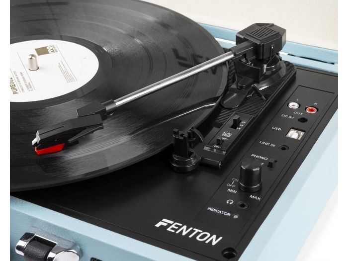 Fenton RP115B Maleta reproductor giradiscos con BT 