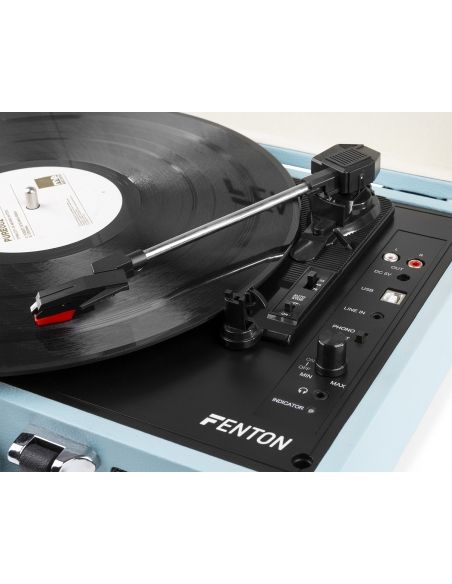 Fenton RP115B Maleta reproductor giradiscos con BT 