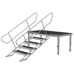 Power Dynamics 750AS Escaleras ajustables 80 - 140cm 2