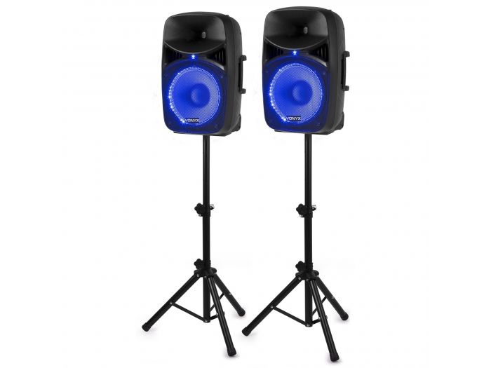 Vonyx VPS122A Set Plug & Play 800W con tripodes 178130 - 2