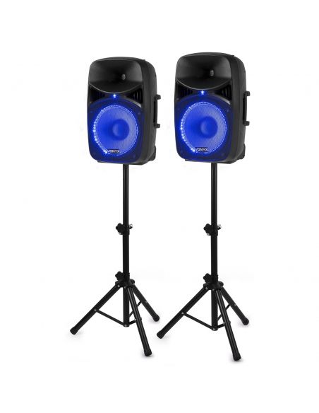 Vonyx VPS122A Set Plug & Play 800W con tripodes 178130 - 2