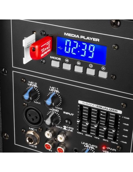 Vonyx VPS122A Set Plug & Play 800W con tripodes 178130 - 6