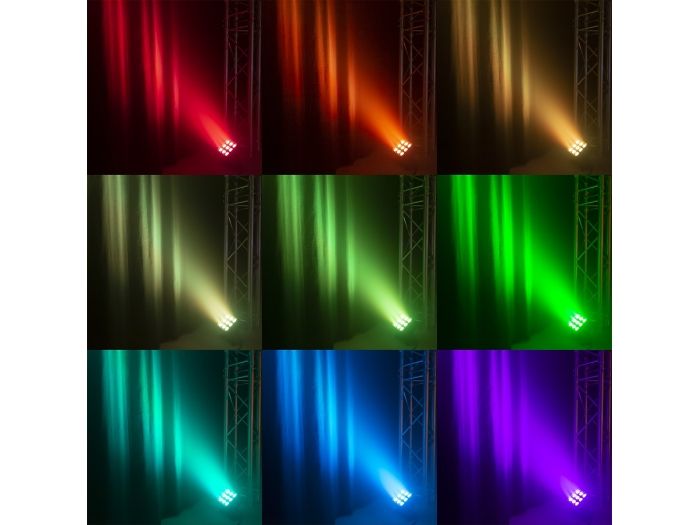 beamZ Pro StarColor72 Baño de color LED 9x 8W IP65 RGBW 150732 - 8
