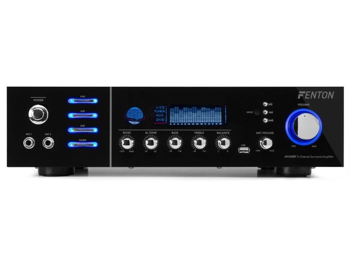Fenton AV320BT Amplificador Surround 5 Canales 