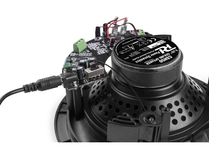 Power Dynamics CSH50 Ampl.Ceiling Coax.Sp.Set 100W | Mas Que Sonido