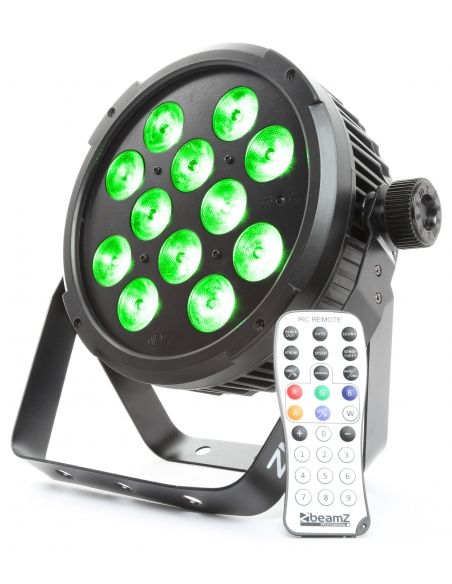 Beamz BT310 Foco plano PAR LED 12x 6W 4-en-1 