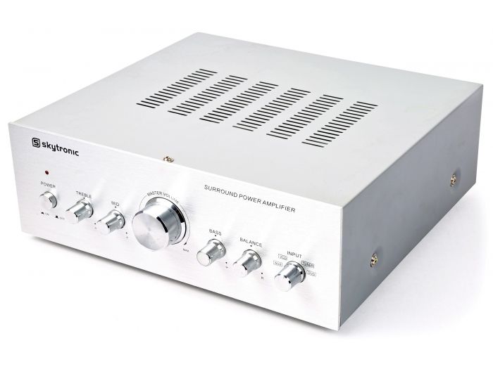 Skytronic AV400 Amplificador estereo de 2 x 50W 