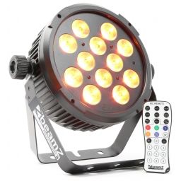 Beamz BT300 Foco plano PAR LED 12x 10W 6-en-1 