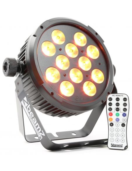 Beamz BT300 Foco plano PAR LED 12x 10W 6-en-1 