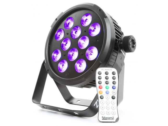 Beamz BT300 Foco plano PAR LED 12x 10W 6-en-1 