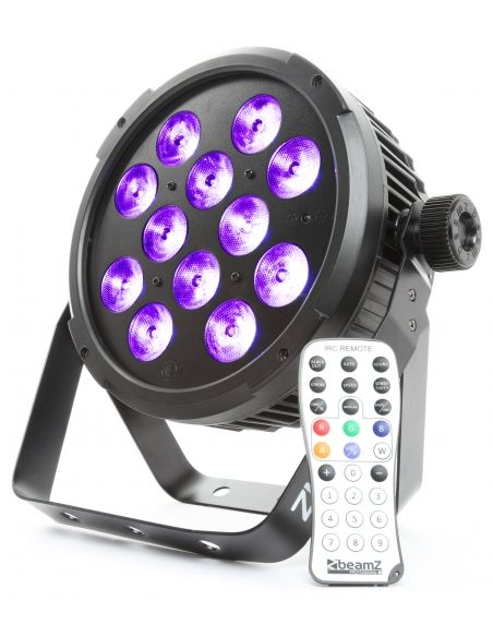 Beamz BT300 Foco plano PAR LED 12x 10W 6-en-1 