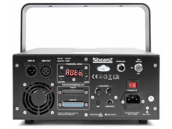 Beamz Pandora 1200 Laser TTL RGB 