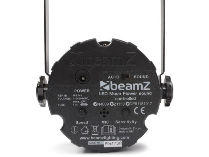 Beamz Moon Flower 60 leds RGBAW Negro 