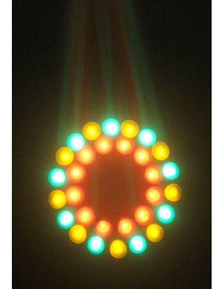 Beamz Moon Flower 60 leds RGBAW Negro 