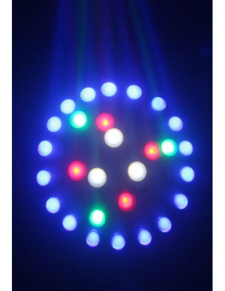 Beamz Moon Flower 60 leds RGBAW Negro 
