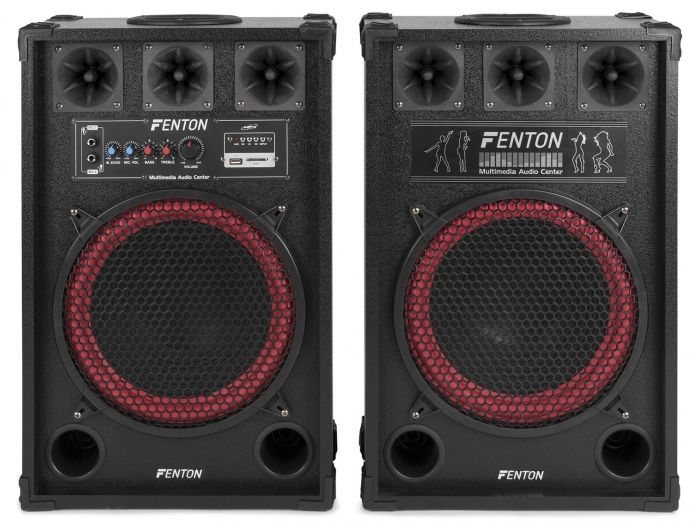 Fenton SPB-12 Conjunto altavoces PA Activos 12" BT 178442 - 2