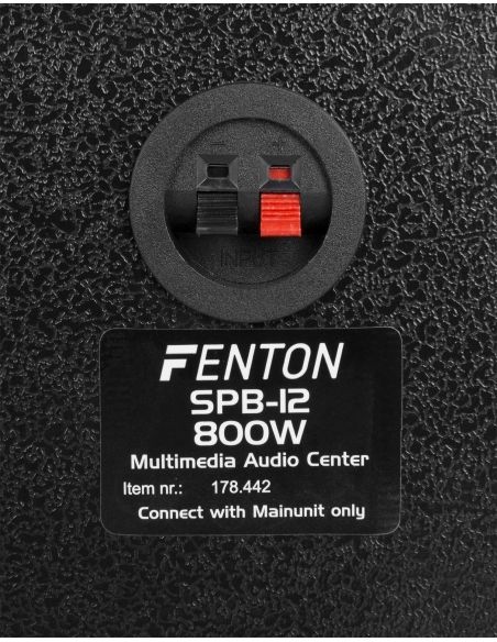 Fenton SPB-12 Conjunto altavoces PA Activos 12" BT 178442 - 7