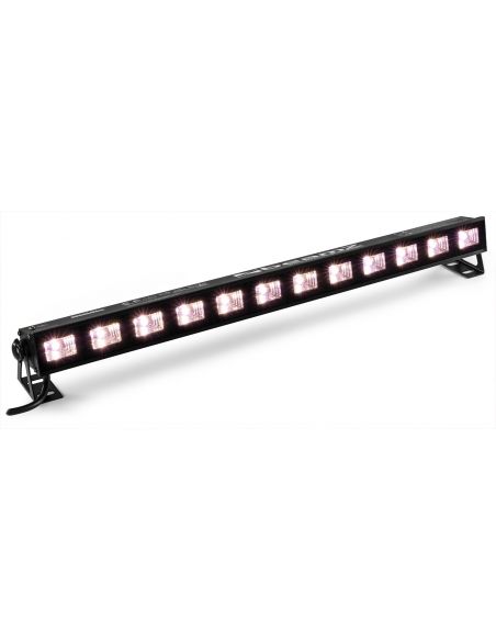 Beamz BUVW123 BAR 12x 3W UV/White 2-in-1 LEDs 
