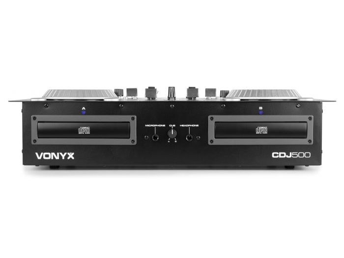 Vonyx CDJ500 Double CD/MP3/USB/BT Ampl.S | Mas Que Sonido