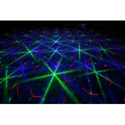 Beamz Bianca Doble Laser 330mW RGB Gobo IRC  2