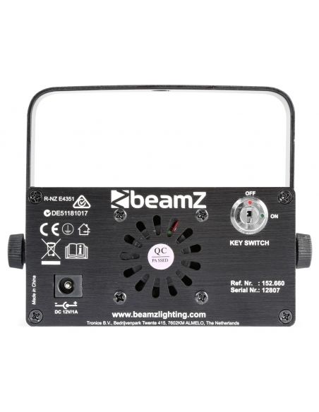 Beamz Bianca Doble Laser 330mW RGB Gobo IRC 