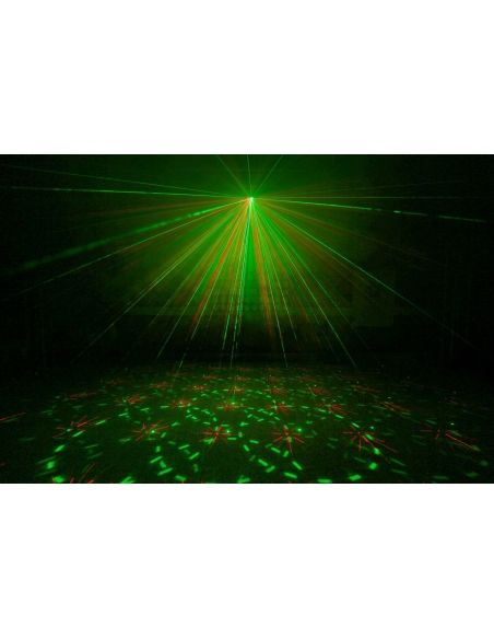 Beamz Bianca Doble Laser 330mW RGB Gobo IRC 