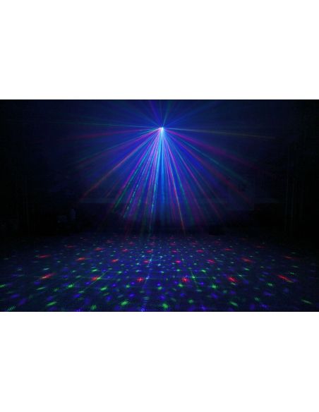 Beamz Bianca Doble Laser 330mW RGB Gobo IRC 