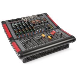 Power Dynamics PDM-S804A Mezclador amplificado de escenario 8 canales