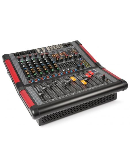 Power Dynamics PDM-S804A Mezclador amplificado de escenario 8 canales