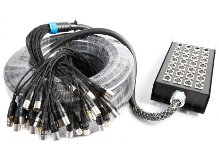 PD-Connex CX166 Manguera escenario 24-in 4-out XLR 30 metros 176262