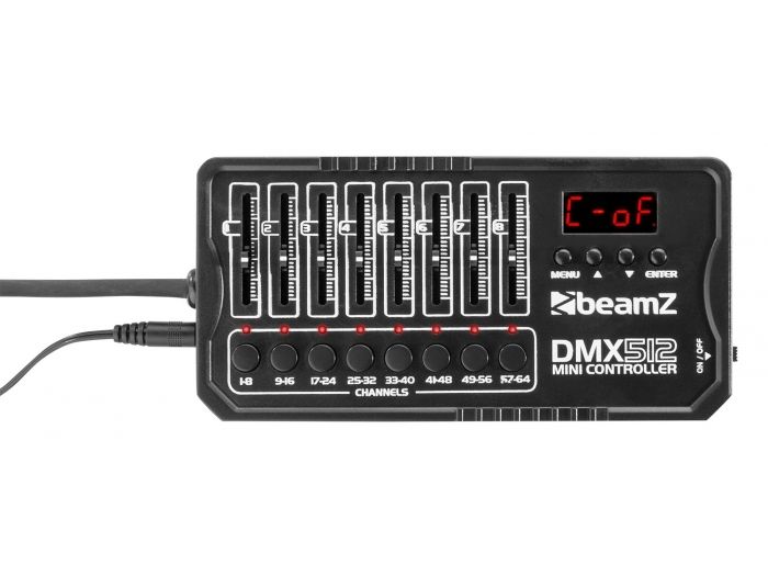 Beamz DMX-512 MINI Controladora DMX 
