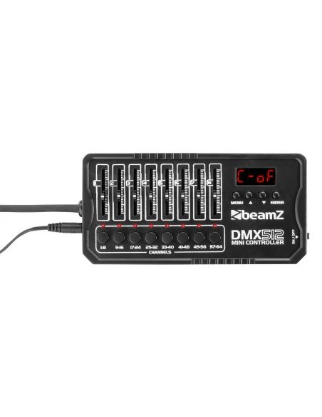 Beamz DMX-512 MINI Controladora DMX 