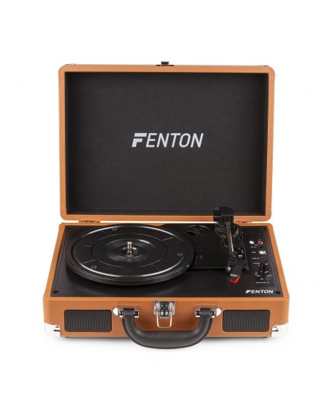 Fenton RP115F Maleta reproductor giradiscos Marrón 102111 - 8