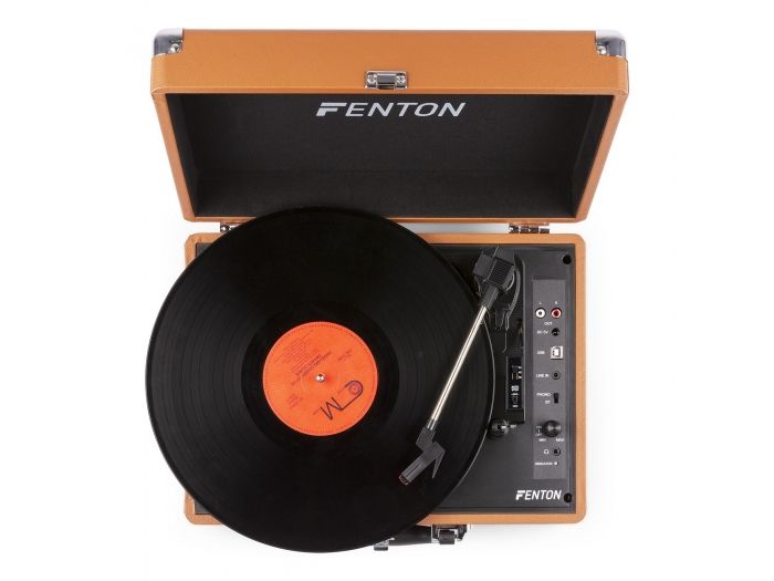 Fenton RP115F Maleta reproductor giradiscos Marrón 102111 - 10