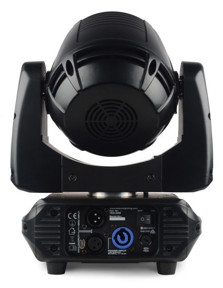 Beamz Fuze610Z Set 2 pcs Cabeza Movil Wash 6x 10W LED con Zoom en Flightcase