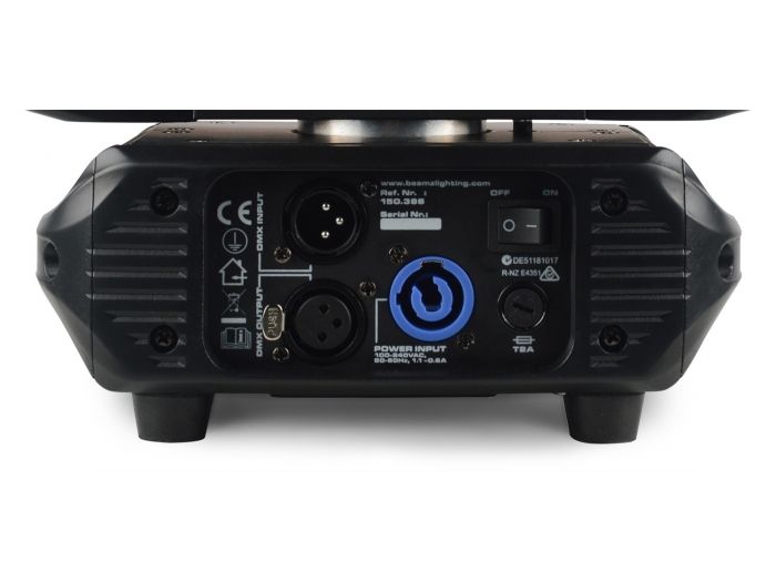 Beamz Fuze610Z Set 2 pcs Cabeza Movil Wash 6x 10W LED con Zoom en Flightcase