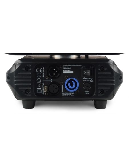 Beamz Fuze610Z Set 2 pcs Cabeza Movil Wash 6x 10W LED con Zoom en Flightcase