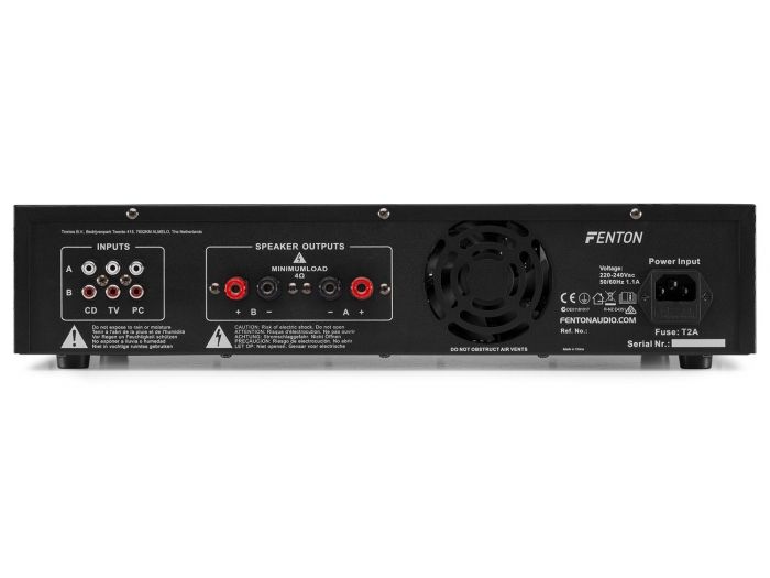 Fenton FPL1000 Amplificador Digital LED azules + EQ 172090