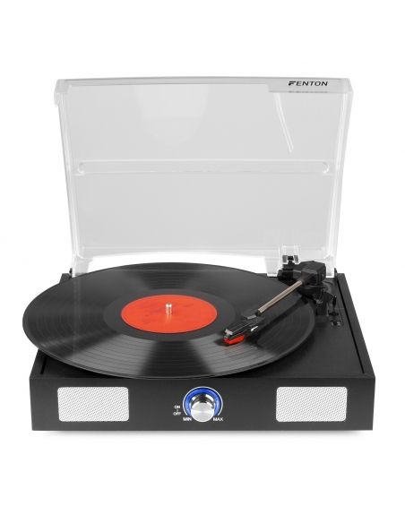 Fenton RP108B Reproductor giradiscos Negro 