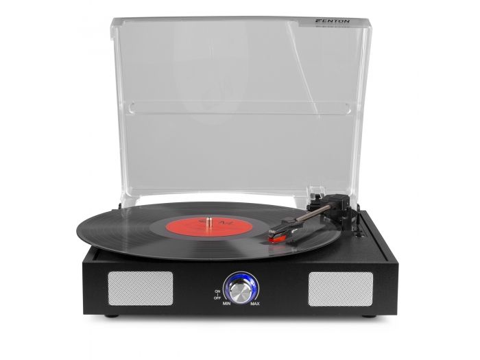 Fenton RP108B Reproductor giradiscos Negro 