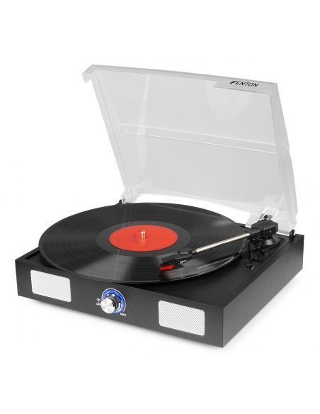 Fenton RP108B Reproductor giradiscos Negro 